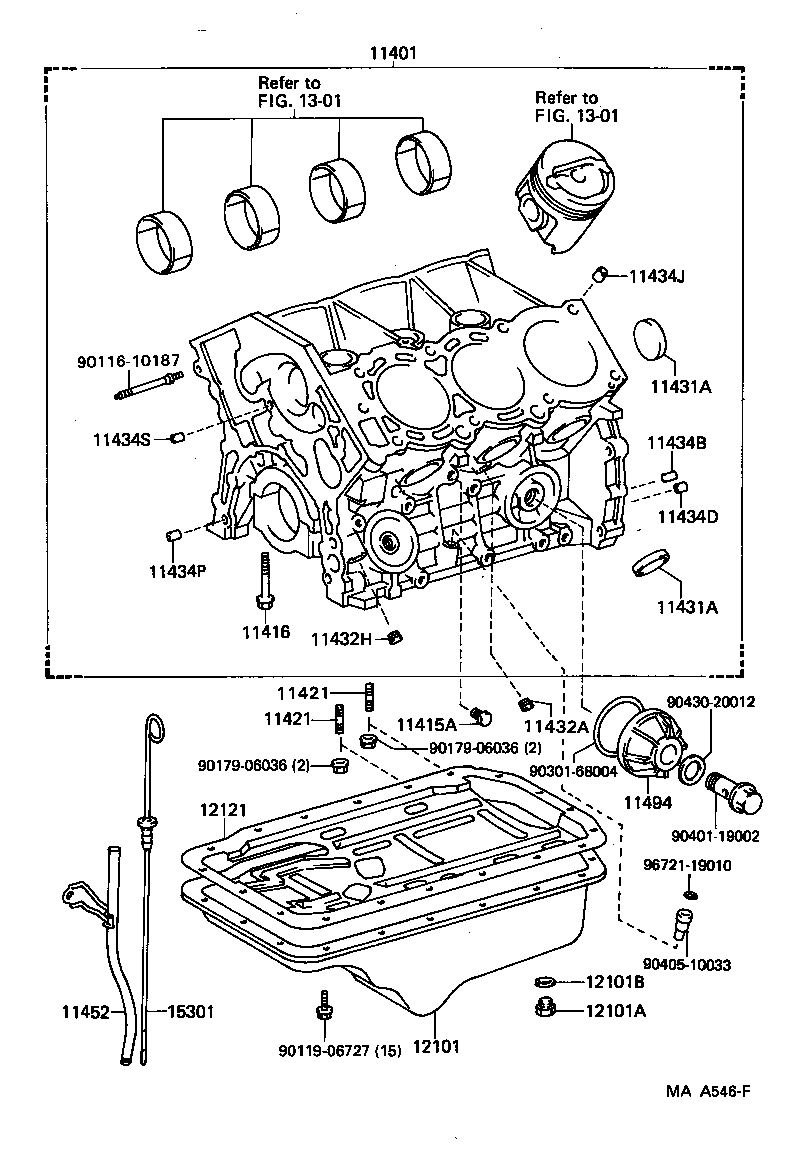  HILUX |  CYLINDER BLOCK