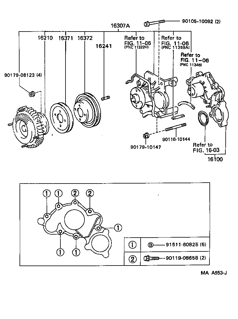  HILUX |  WATER PUMP