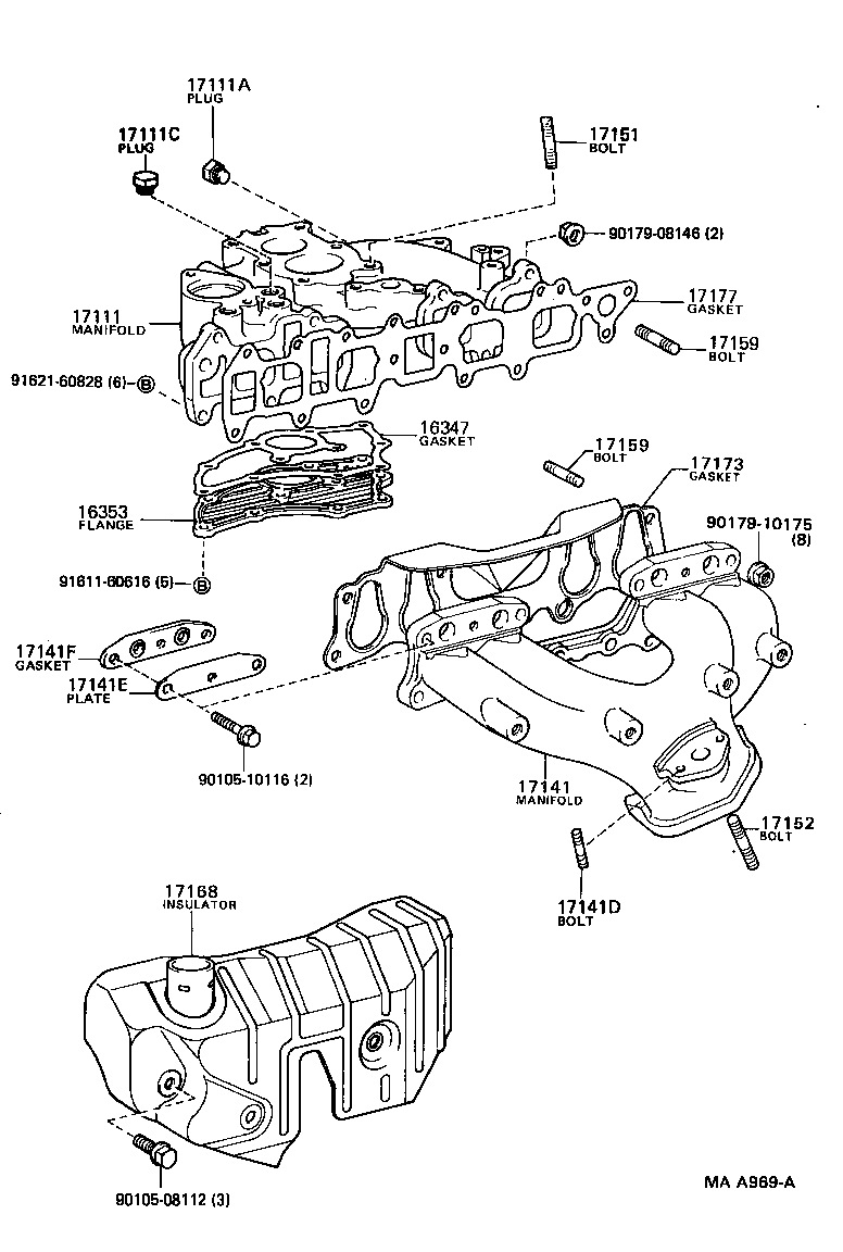  4 RUNNER TRUCK |  MANIFOLD