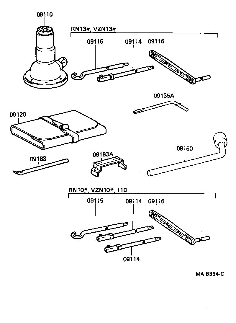  HILUX |  STANDARD TOOL