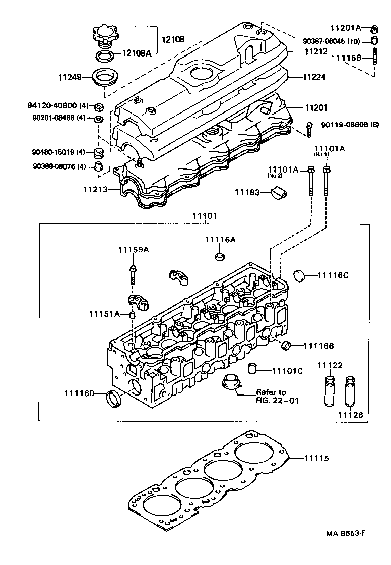  DYNA 100 |  CYLINDER HEAD