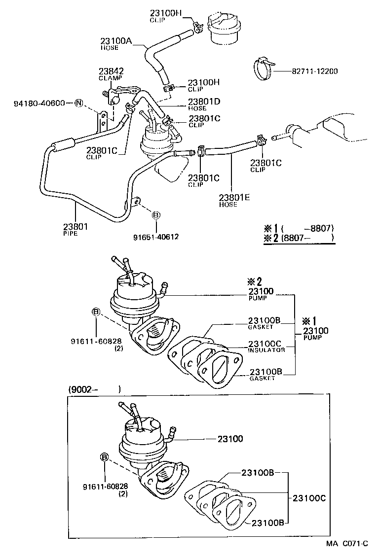  DYNA 100 |  FUEL PUMP PIPE