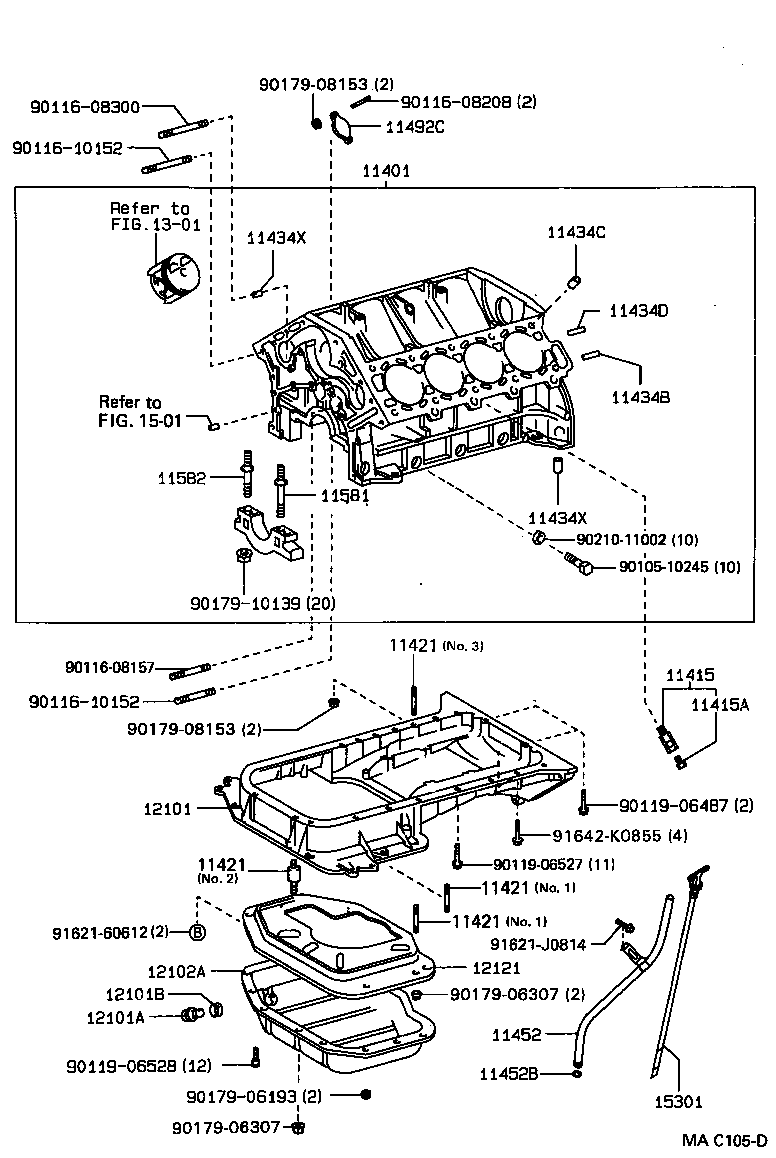  LS400 |  CYLINDER BLOCK