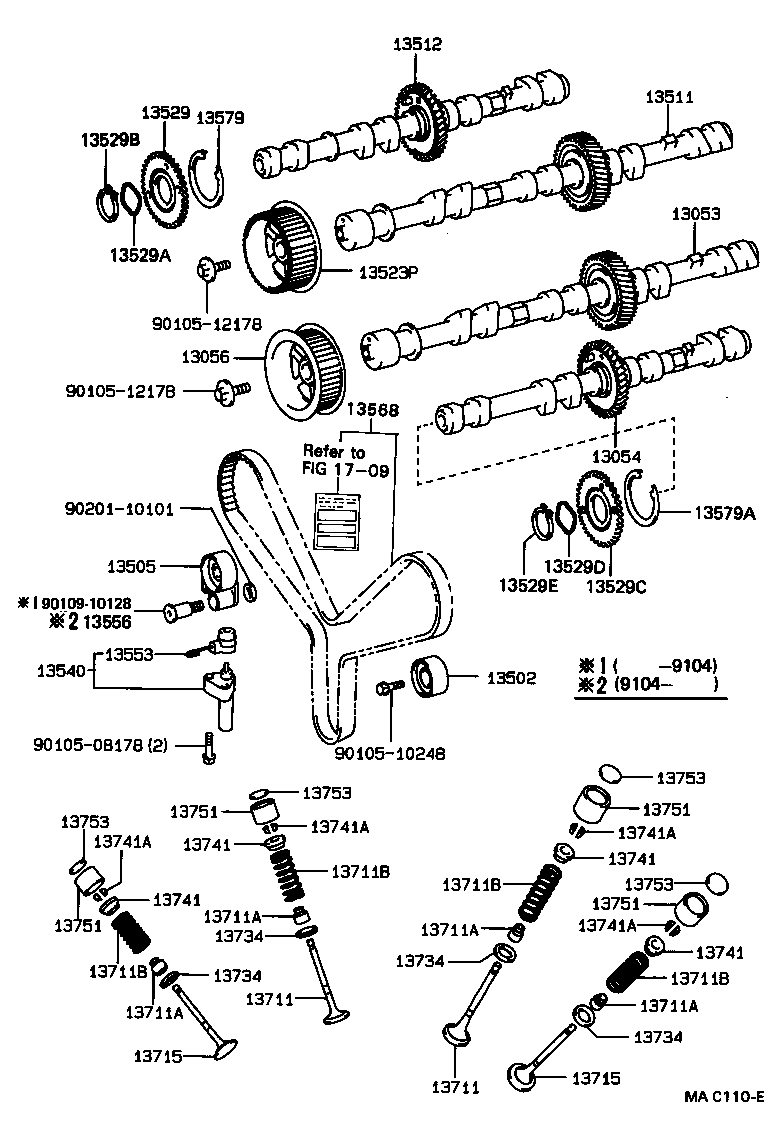  LS400 |  CAMSHAFT VALVE