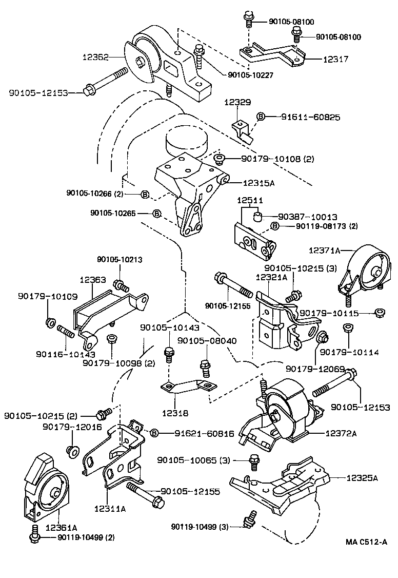  COROLLA |  MOUNTING