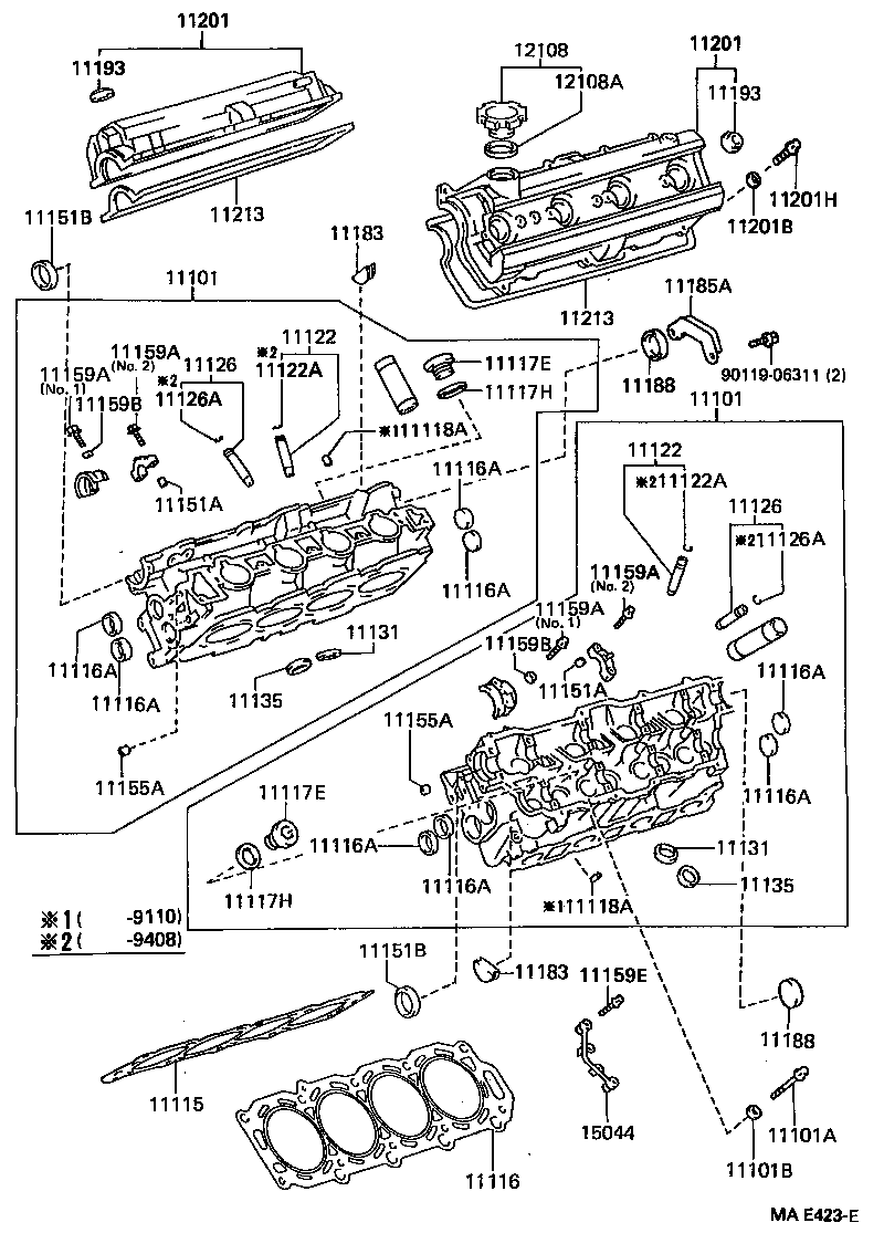  LS400 |  CYLINDER HEAD