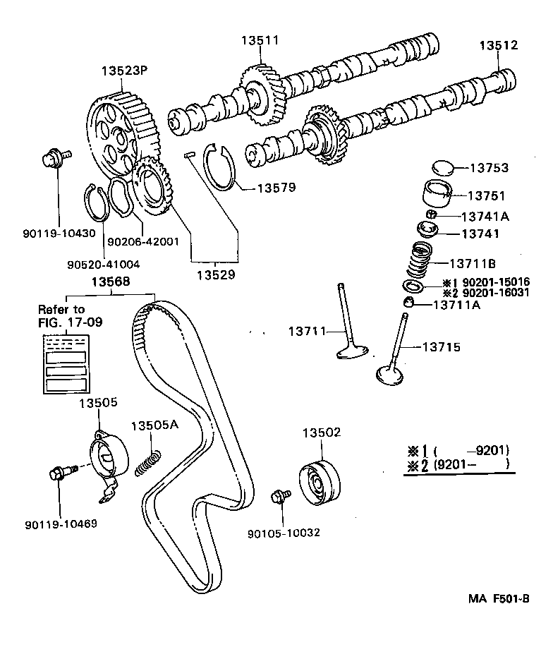  MR2 |  CAMSHAFT VALVE