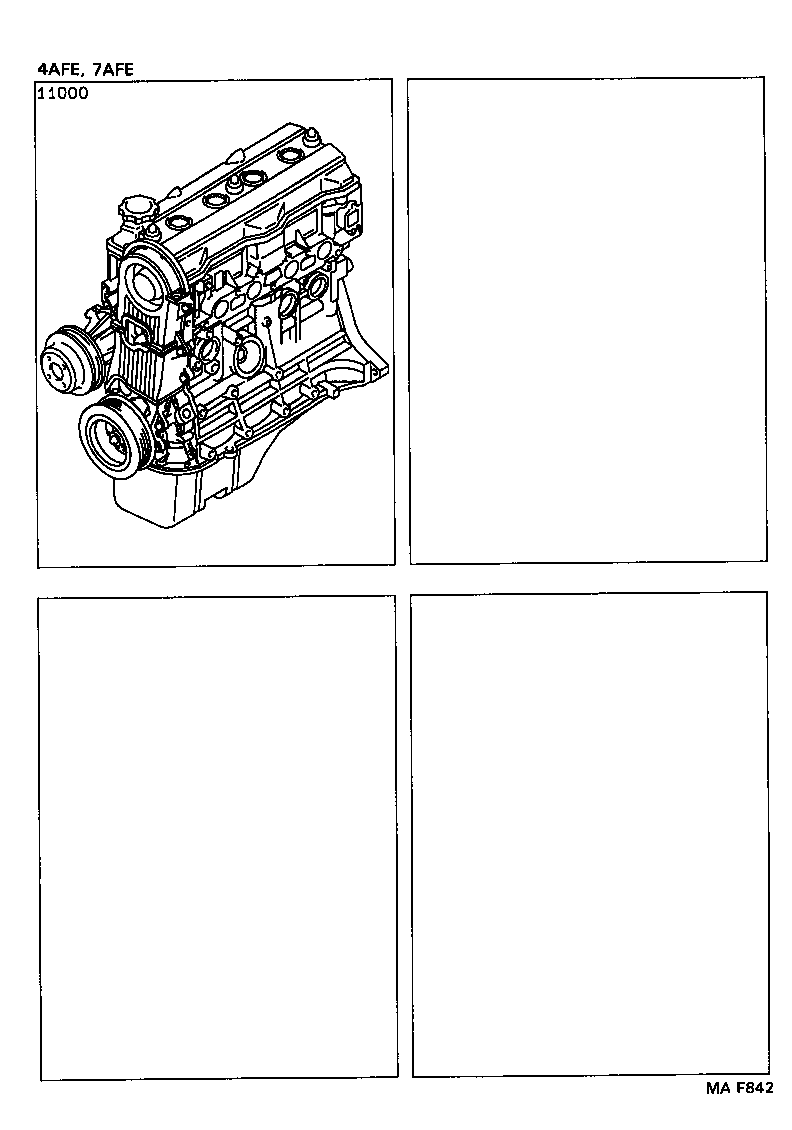  COROLLA |  PARTIAL ENGINE ASSEMBLY