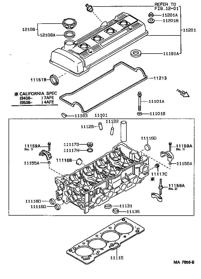  COROLLA |  CYLINDER HEAD