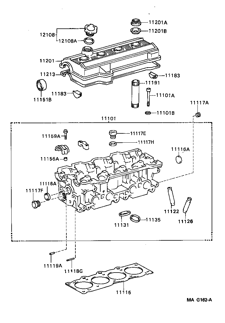  MR2 |  CYLINDER HEAD