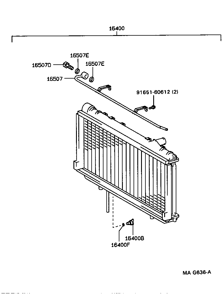  LS400 |  RADIATOR WATER OUTLET