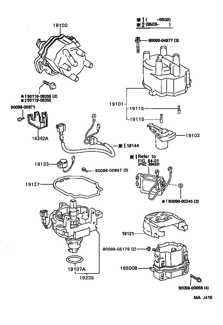  CELICA |  DISTRIBUTOR