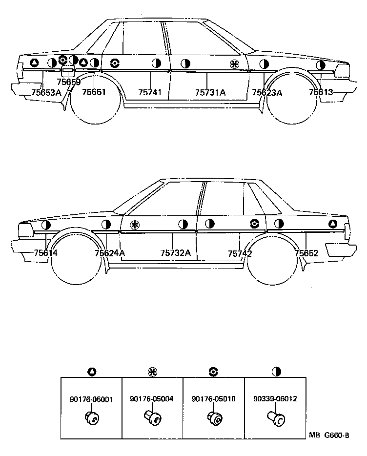  CRESSIDA |  SIDE MOULDING