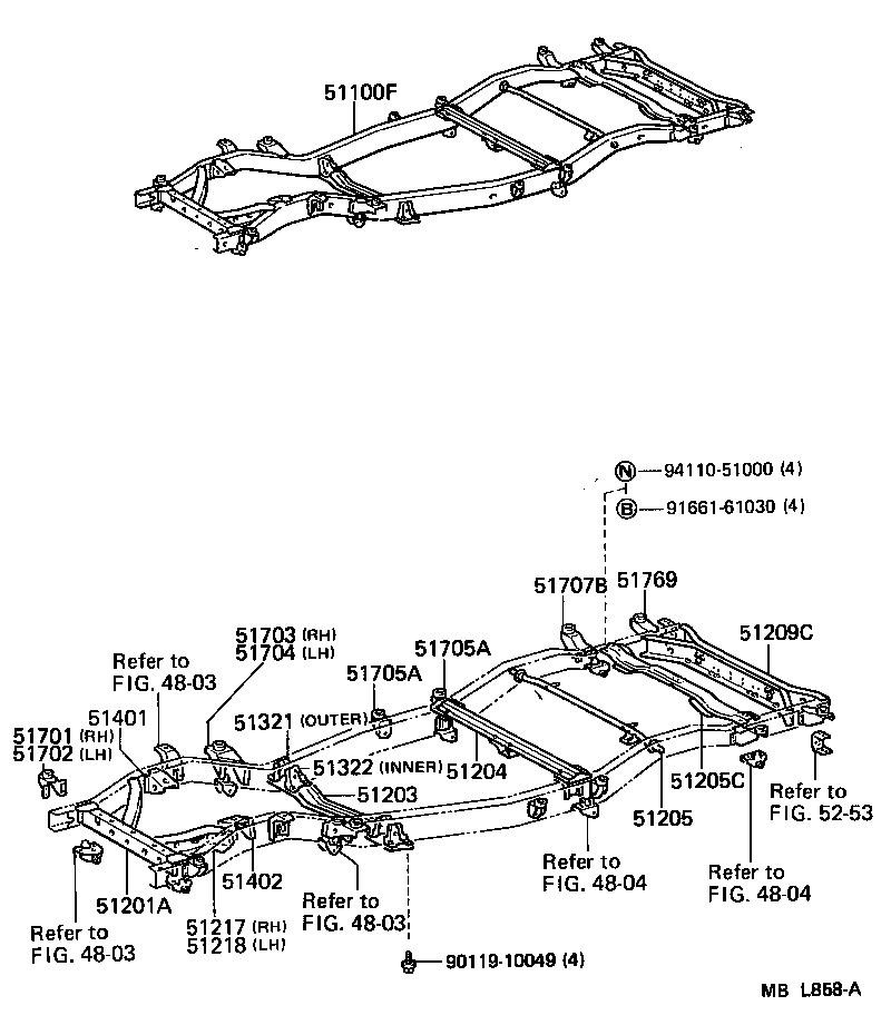  LAND CRUISER 60 |  FRAME