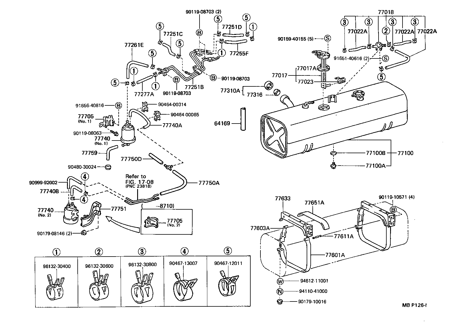  DYNA 100 |  FUEL TANK TUBE