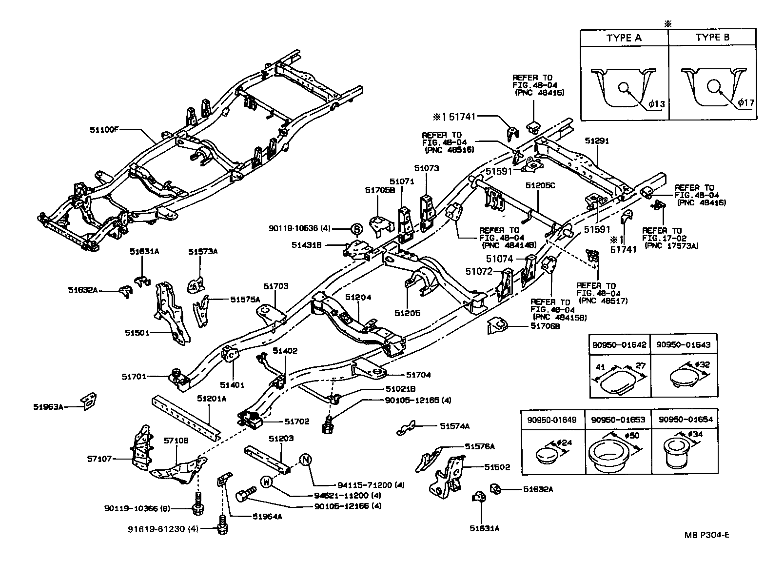  4 RUNNER TRUCK |  FRAME