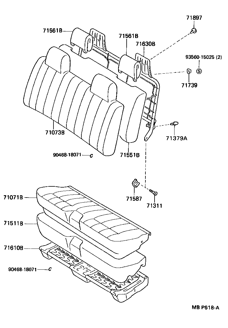  HILUX |  SEAT SEAT TRACK