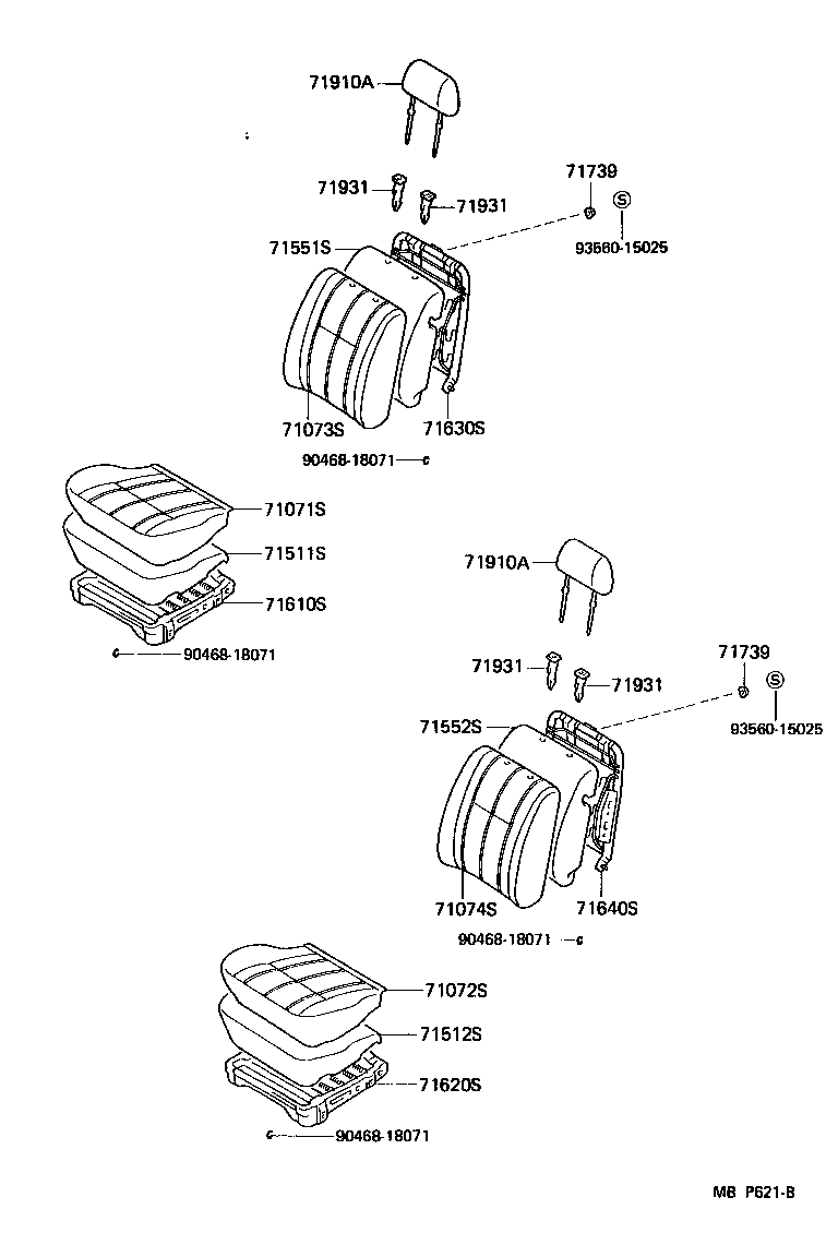  HILUX |  SEAT SEAT TRACK