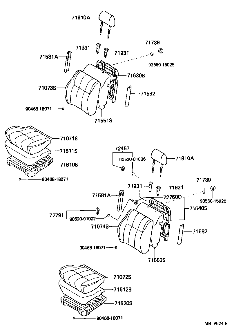  HILUX |  SEAT SEAT TRACK