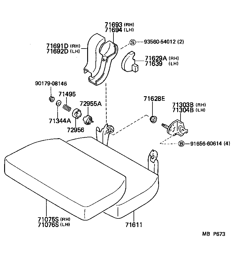  HILUX |  SEAT SEAT TRACK