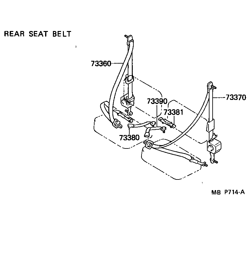  HILUX |  SEAT BELT