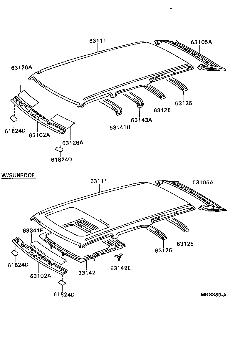  HILUX |  ROOF PANEL BACK PANEL