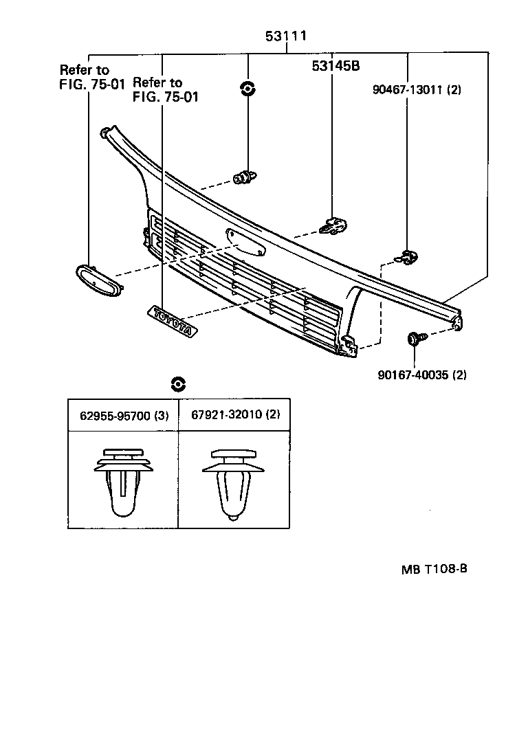  HIACE VAN COMUTER |  RADIATOR GRILLE