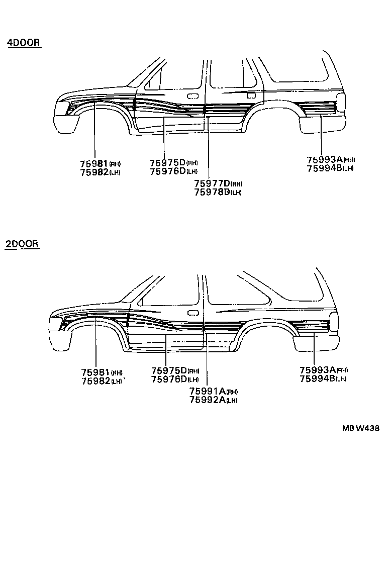  HILUX |  BODY STRIPE