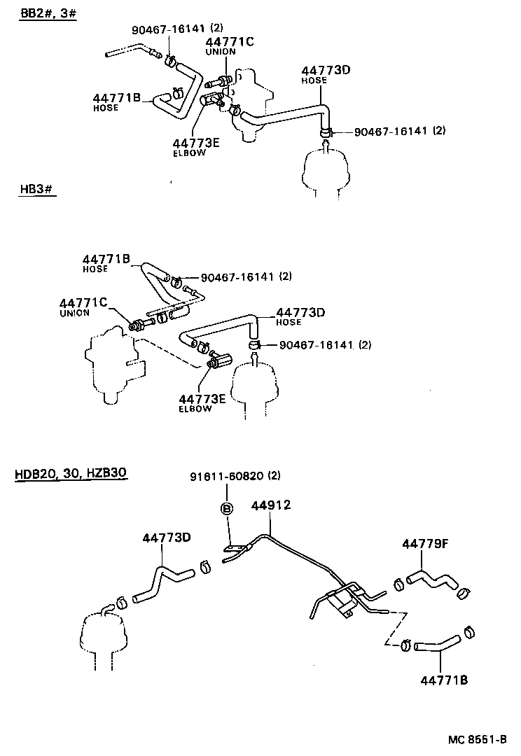  COASTER |  EXHAUST BRAKE TUBE CLAMP