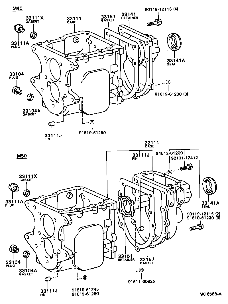  COASTER |  CLUTCH HOUSING TRANSMISSION CASE MTM