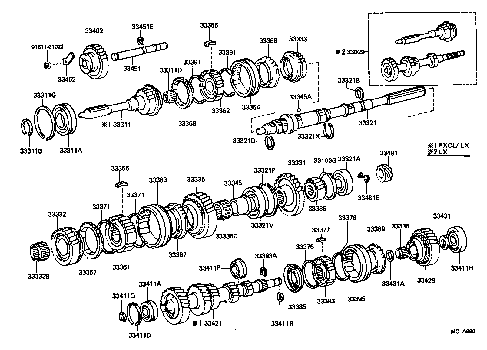  CRESSIDA |  TRANSMISSION GEAR MTM