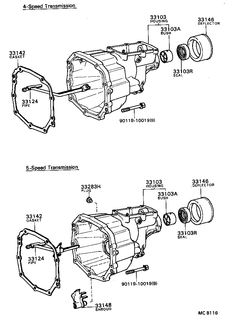  CRESSIDA |  EXTENSION HOUSING MTM