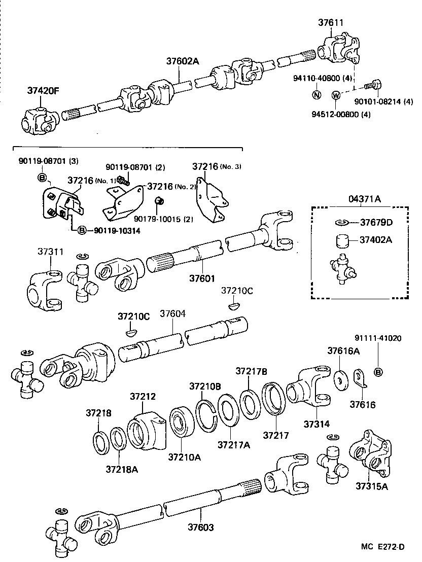  LAND CRUISER 60 |  DRIVE SHAFT