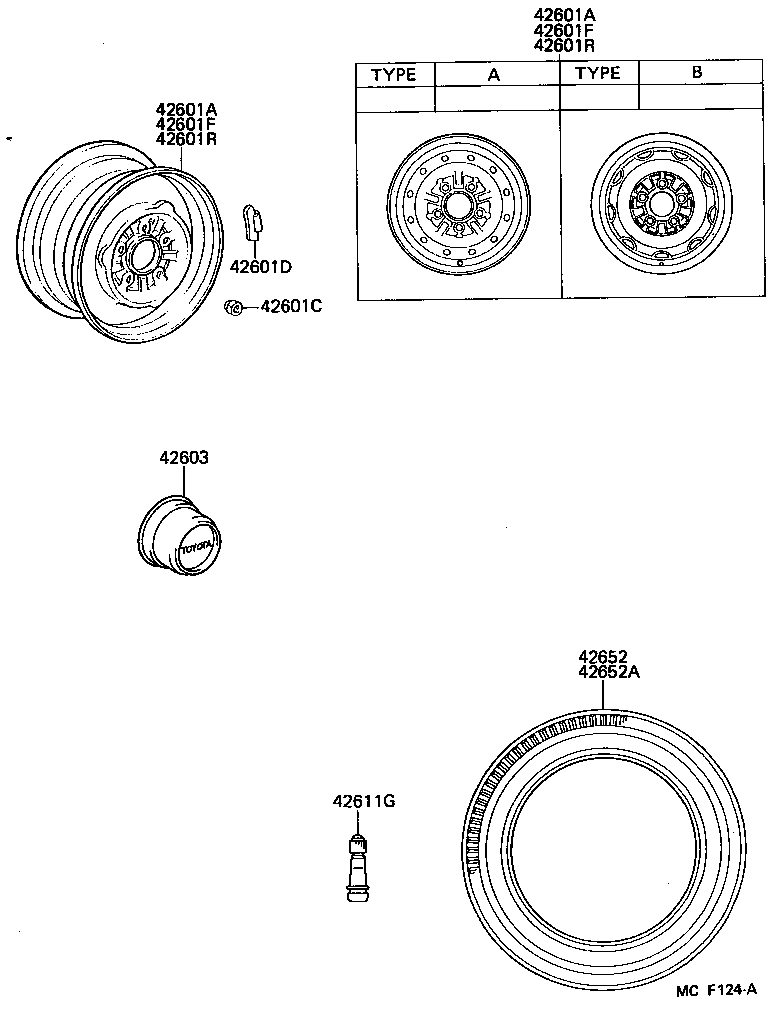  DYNA 100 |  DISC WHEEL WHEEL CAP