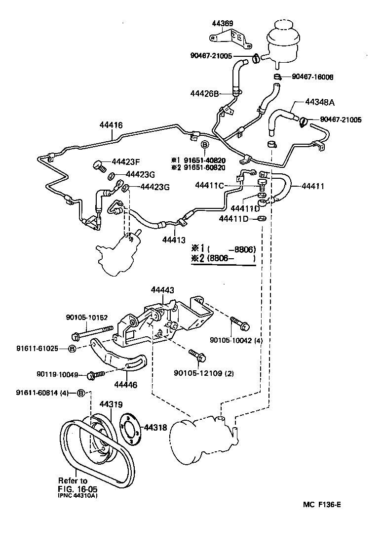  DYNA 100 |  POWER STEERING TUBE