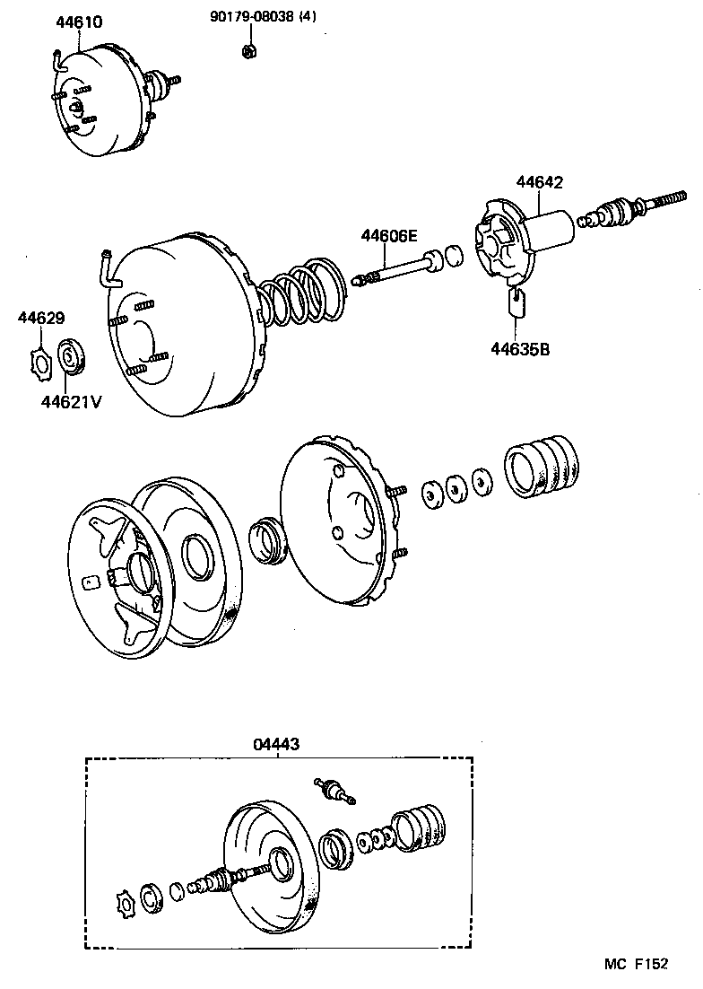  DYNA 100 |  BRAKE BOOSTER VACUUM TUBE