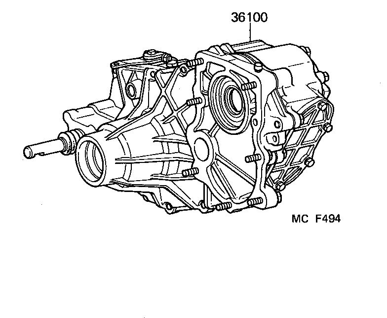  LAND CRUISER 60 |  TRANSFER ASSEMBLY GASKET KIT