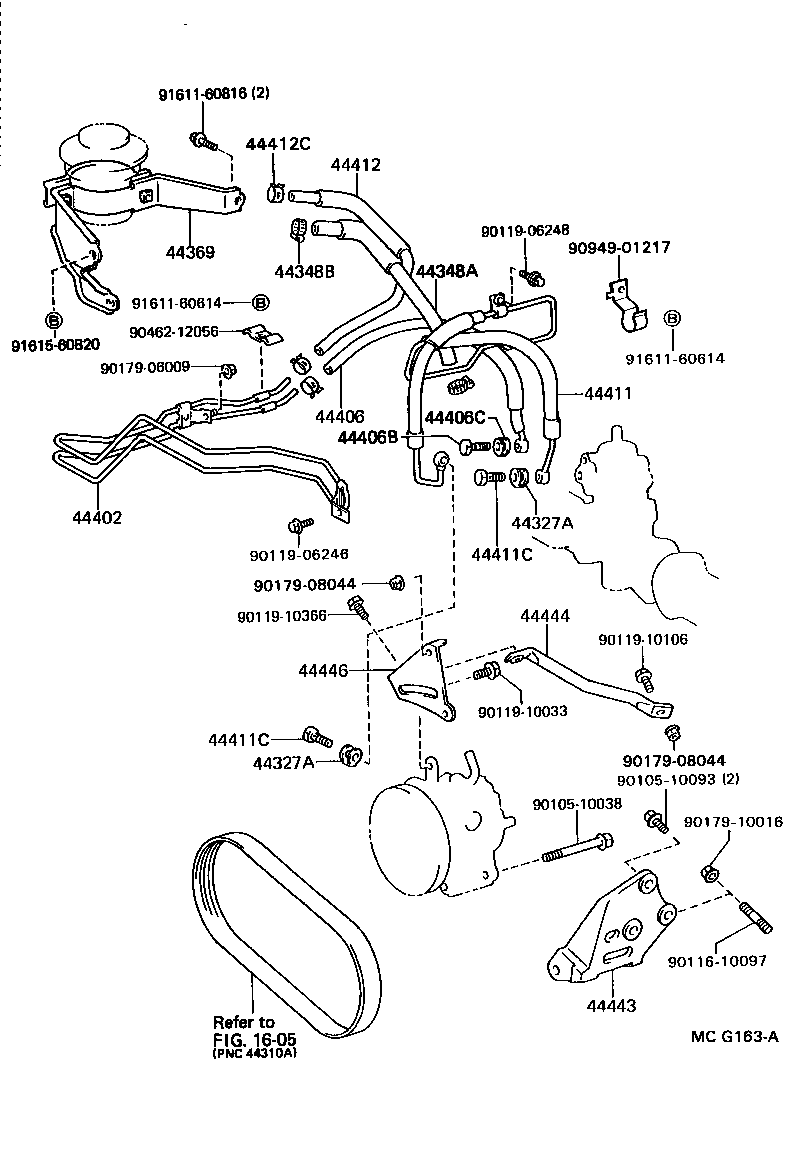  SUPRA |  POWER STEERING TUBE