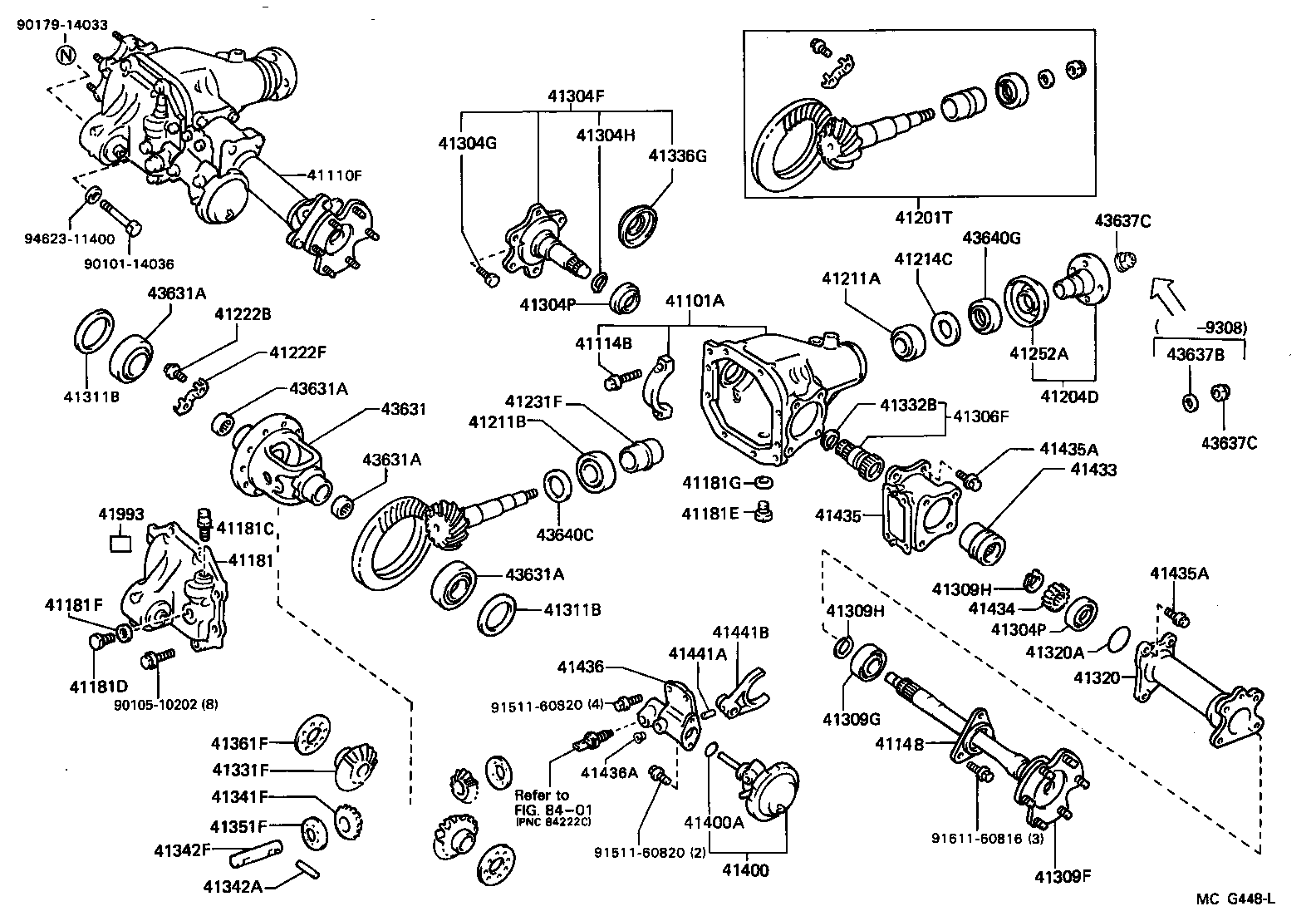  HILUX |  FRONT AXLE HOUSING DIFFERENTIAL