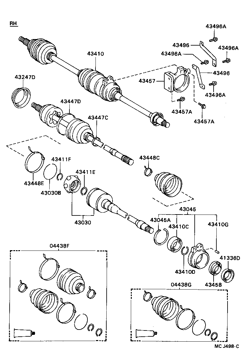  CELICA |  FRONT DRIVE SHAFT