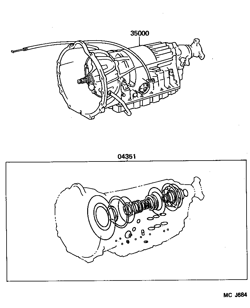  LS400 |  TRANSAXLE OR TRANSMISSION ASSY GASKET KIT ATM