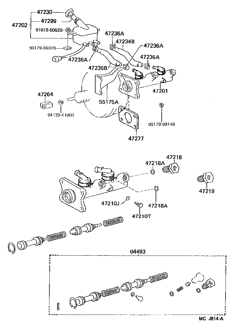  DYNA 100 |  BRAKE MASTER CYLINDER