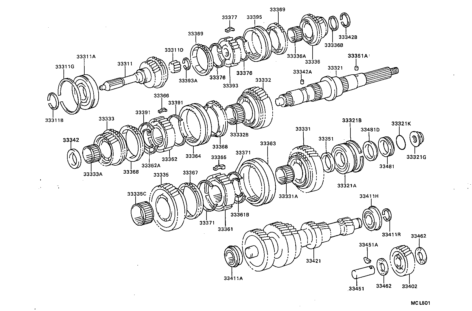  COASTER |  TRANSMISSION GEAR MTM