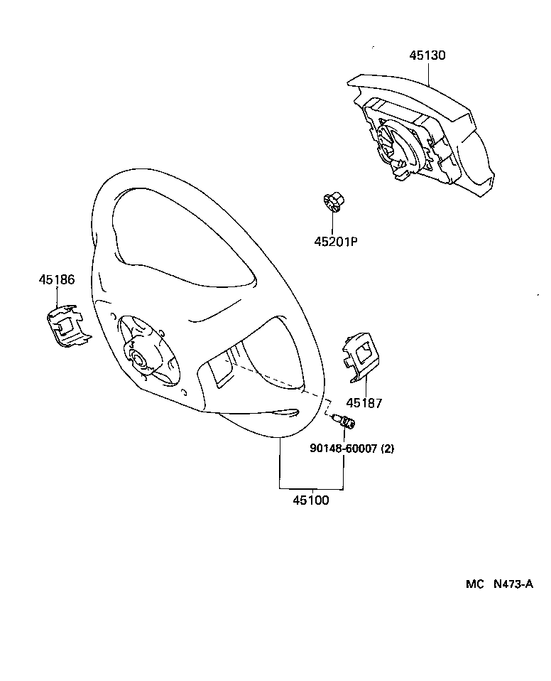  COROLLA |  STEERING WHEEL