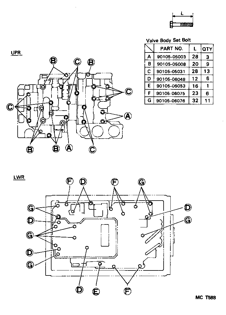  HILUX |  VALVE BODY OIL STRAINER ATM