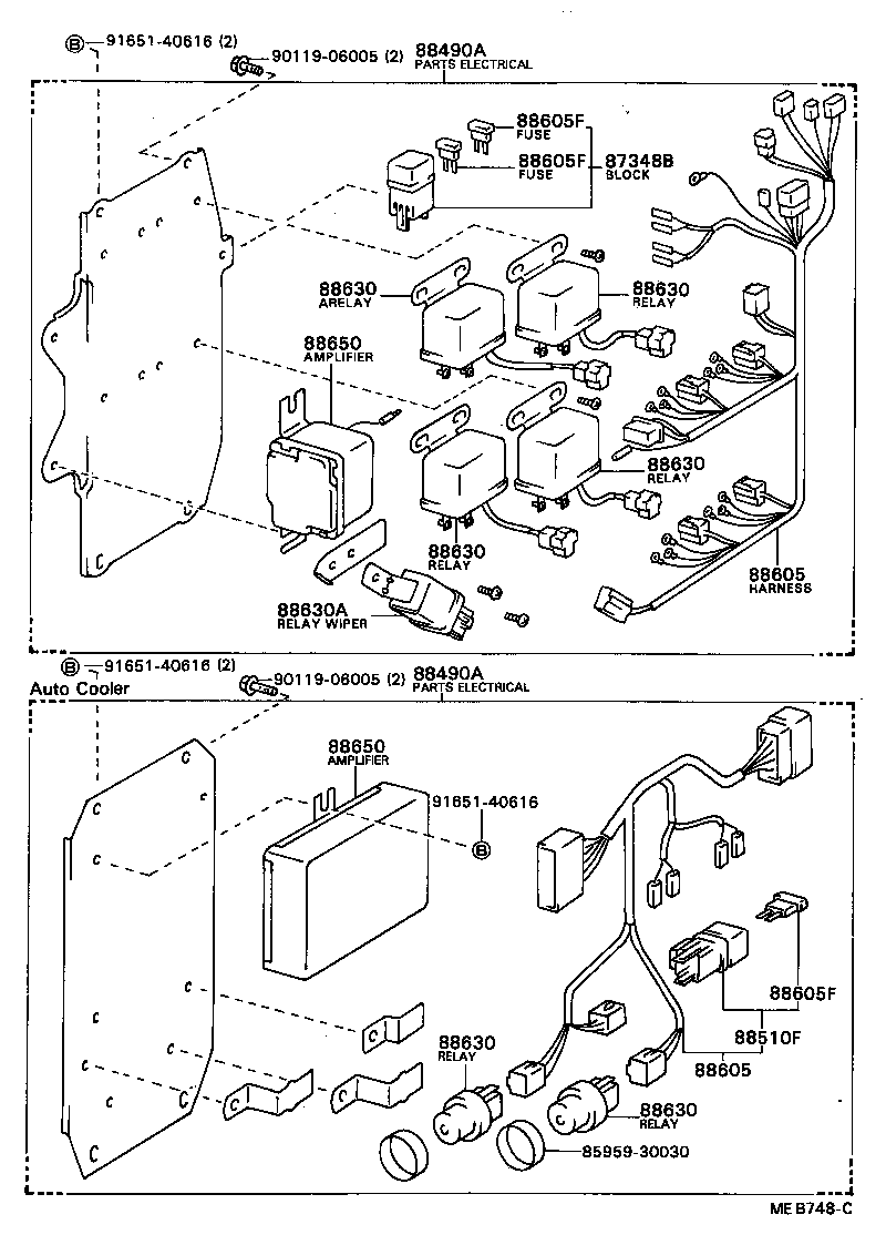  COASTER |  HEATING AIR CONDITIONING COOLER UNIT