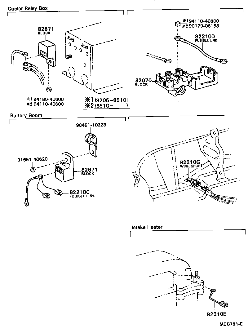  COASTER |  WIRING CLAMP