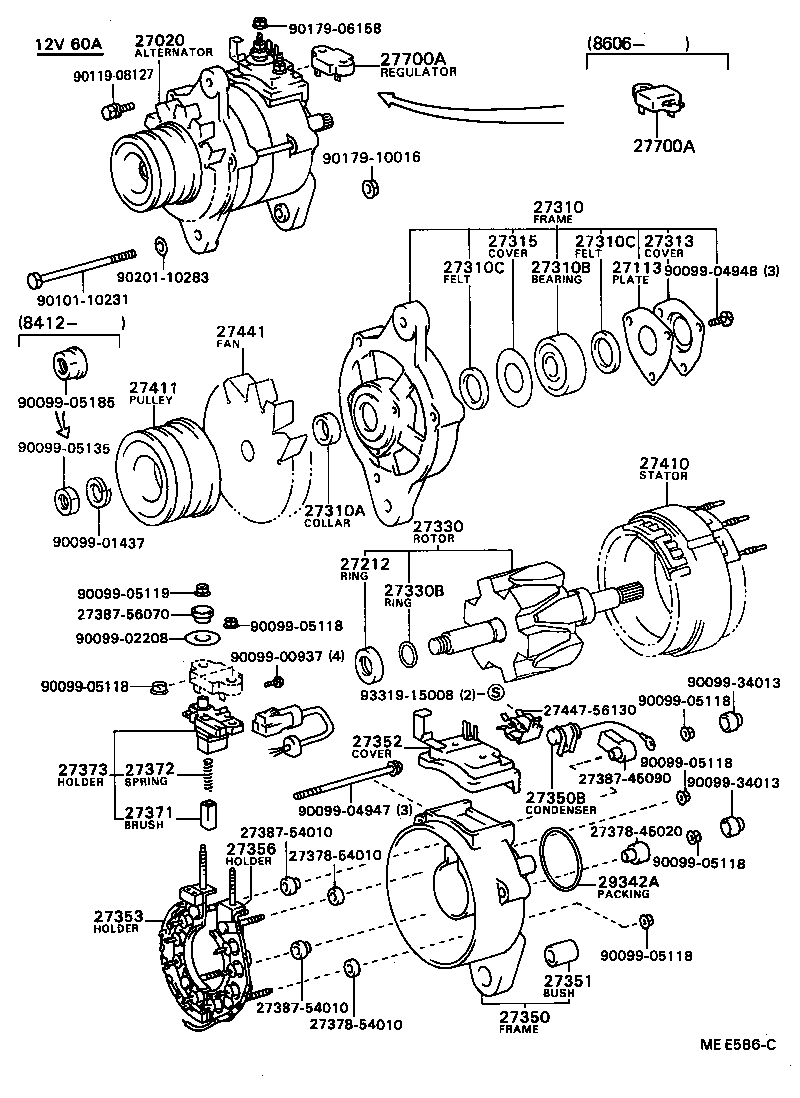  CRESSIDA |  ALTERNATOR