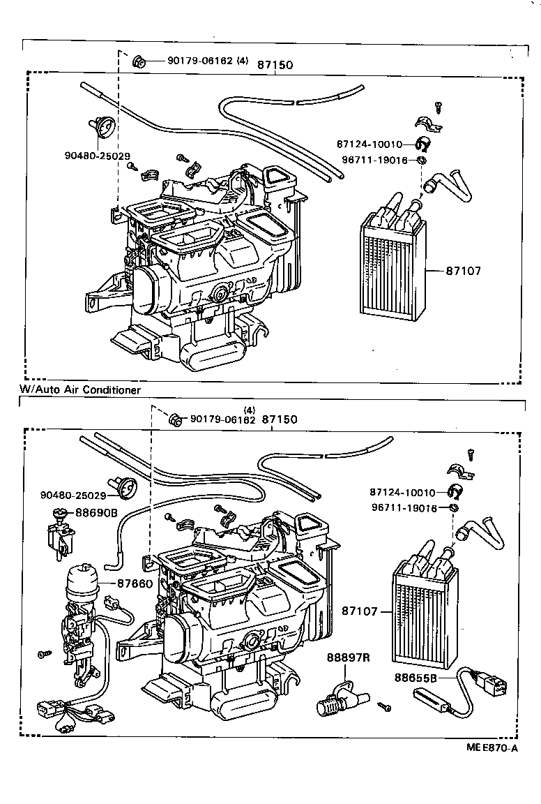  CRESSIDA |  HEATING AIR CONDITIONING HEATER UNIT BLOWER