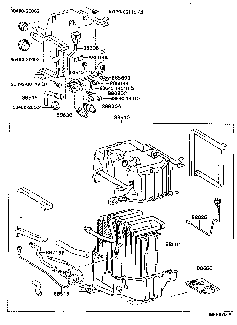  CRESSIDA |  HEATING AIR CONDITIONING COOLER UNIT